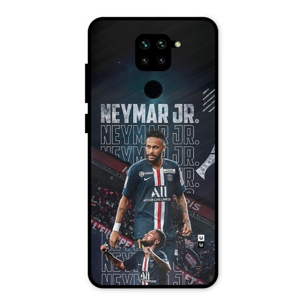 Artistic Striker Metal Back Case for Redmi Note 9