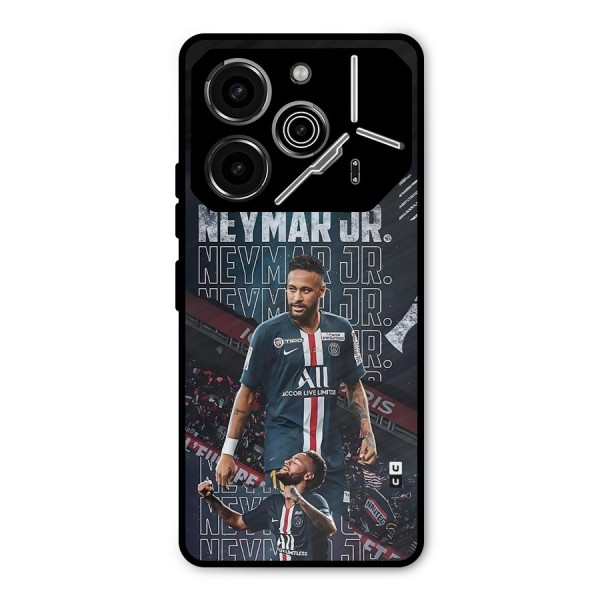 Artistic Striker Metal Back Case for Tecno Pova 6 Pro