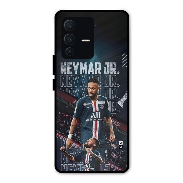 Artistic Striker Metal Back Case for Vivo V23 Pro