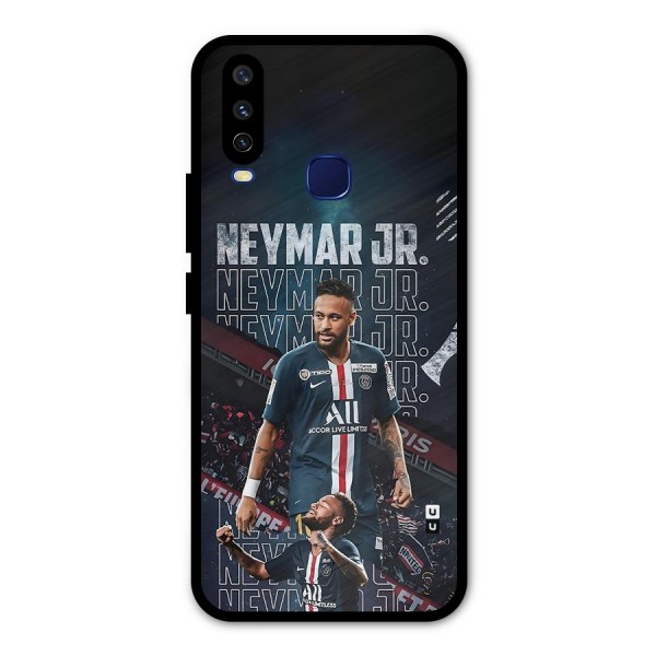 Artistic Striker Metal Back Case for Vivo Y12