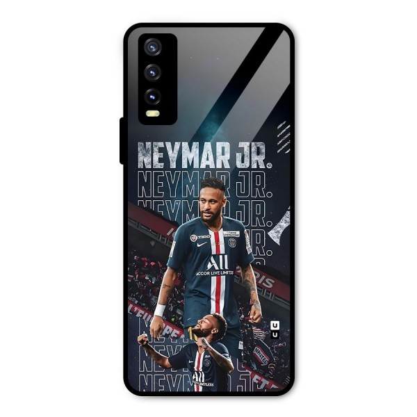 Artistic Striker Metal Back Case for Vivo Y20 2021