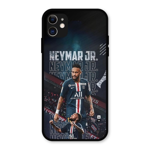 Artistic Striker Metal Back Case for iPhone 11