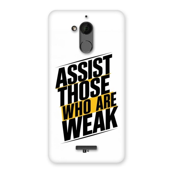 Assist Weak Back Case for Coolpad Note 5