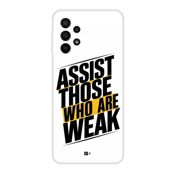 Assist Weak Back Case for Galaxy A23