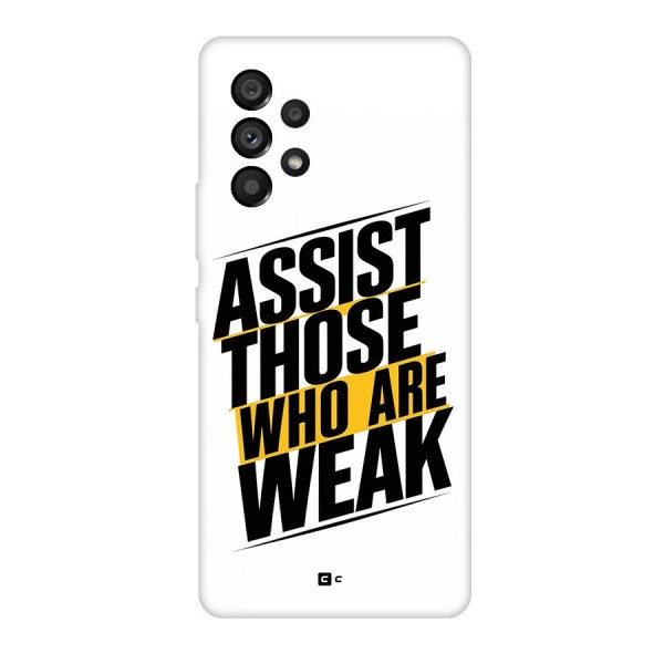 Assist Weak Back Case for Galaxy A53 5G