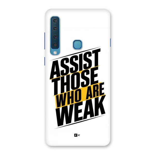 Assist Weak Back Case for Galaxy A9 (2018)