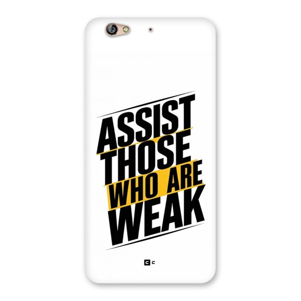 Assist Weak Back Case for Gionee S6