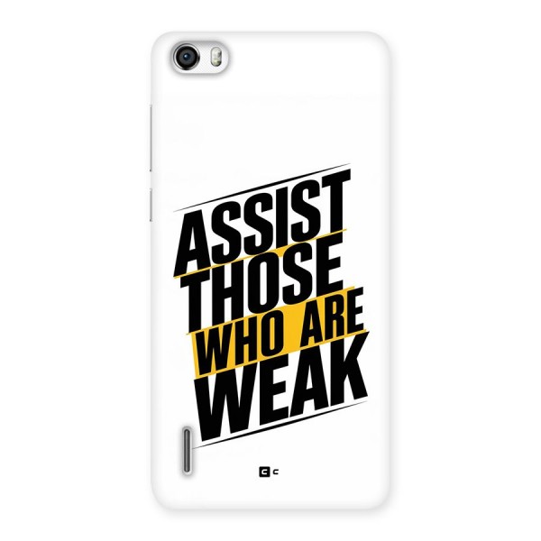 Assist Weak Back Case for Honor 6