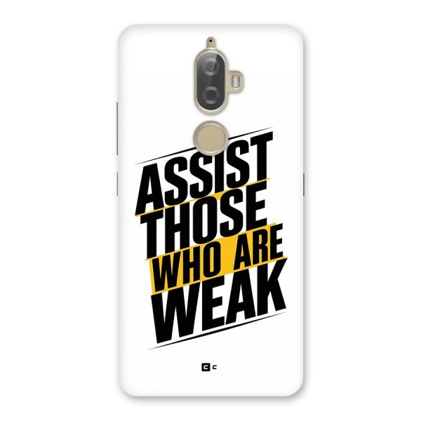 Assist Weak Back Case for Lenovo K8 Plus