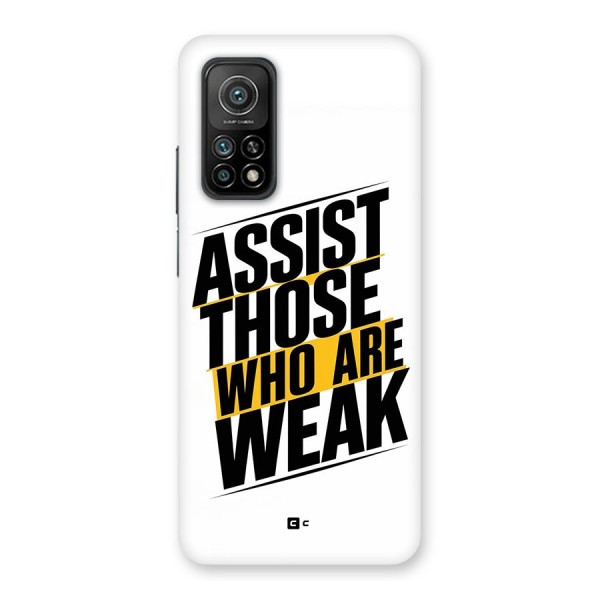 Assist Weak Back Case for Mi 10T Pro 5G