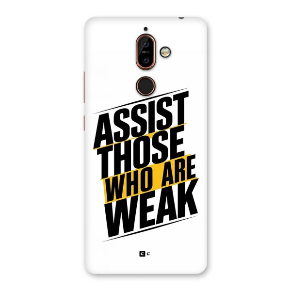 Assist Weak Back Case for Nokia 7 Plus