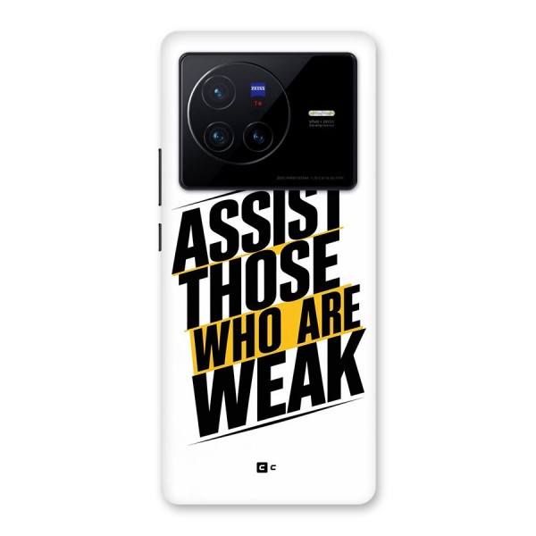 Assist Weak Back Case for Vivo X80