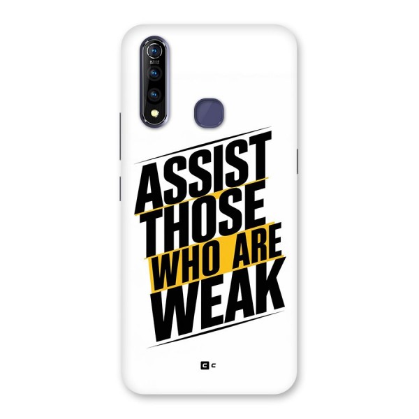 Assist Weak Back Case for Vivo Z1 Pro