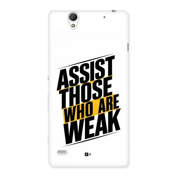 Assist Weak Back Case for Xperia C4