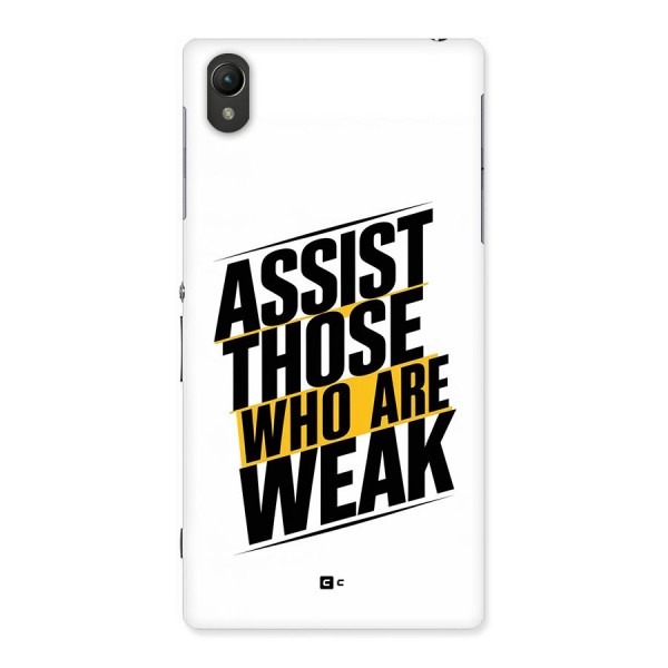 Assist Weak Back Case for Xperia Z1