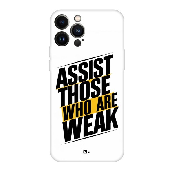 Assist Weak Back Case for iPhone 13 Pro Max