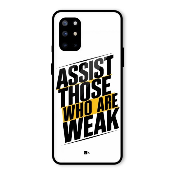 Assist Weak Glass Back Case for OnePlus 8T