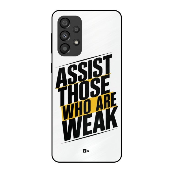 Assist Weak Metal Back Case for Galaxy A33 5G