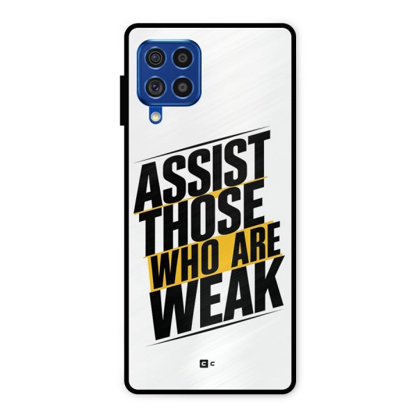 Assist Weak Metal Back Case for Galaxy F62