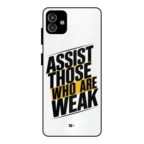 Assist Weak Metal Back Case for Galaxy M13 5G