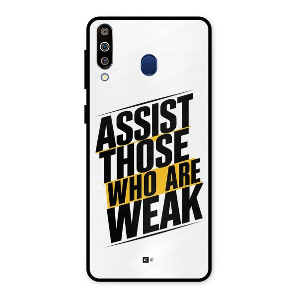 Assist Weak Metal Back Case for Galaxy M30