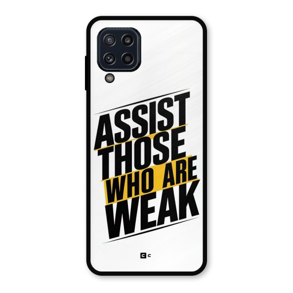 Assist Weak Metal Back Case for Galaxy M32