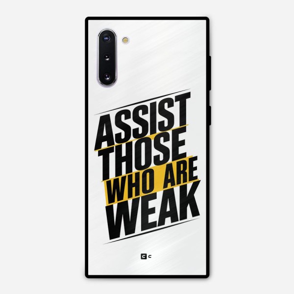 Assist Weak Metal Back Case for Galaxy Note 10