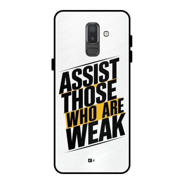 Assist Weak Metal Back Case for Galaxy On8 (2018)