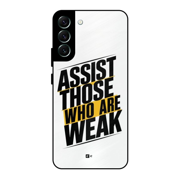 Assist Weak Metal Back Case for Galaxy S22 Plus 5G