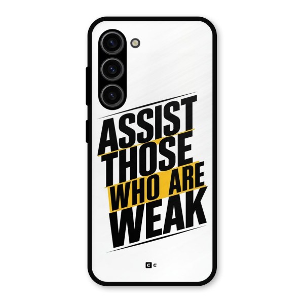 Assist Weak Metal Back Case for Galaxy S23