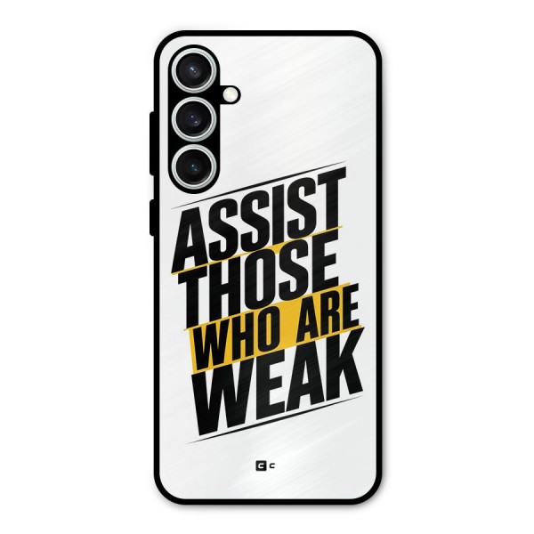 Assist Weak Metal Back Case for Galaxy S23 FE