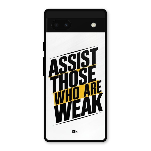 Assist Weak Metal Back Case for Google Pixel 6a