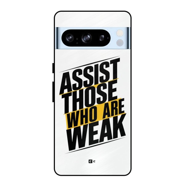 Assist Weak Metal Back Case for Google Pixel 8 Pro