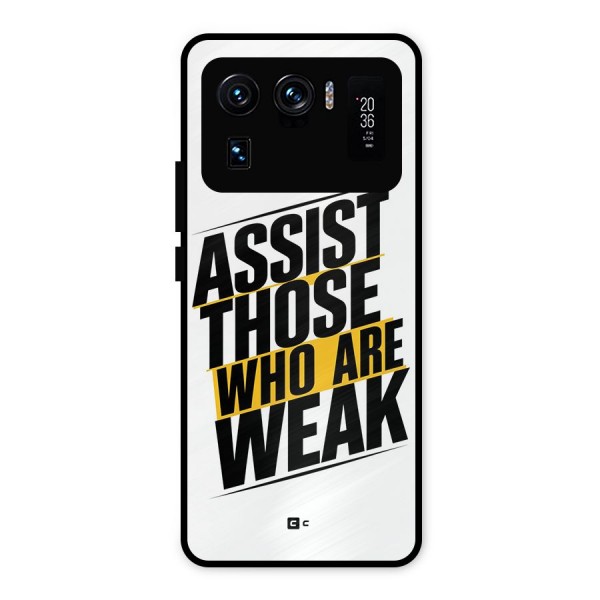 Assist Weak Metal Back Case for Mi 11 Ultra