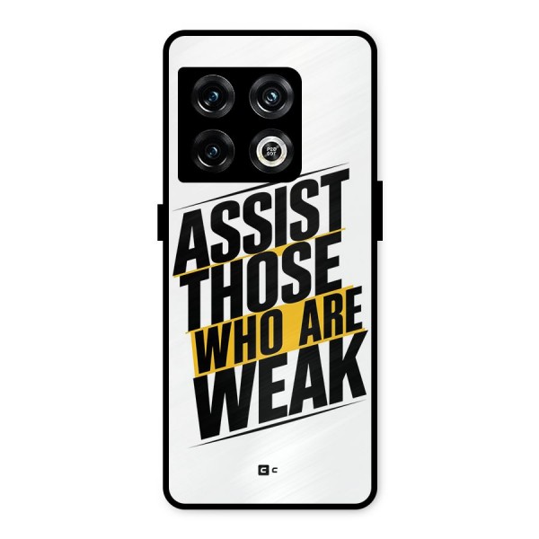 Assist Weak Metal Back Case for OnePlus 10 Pro 5G