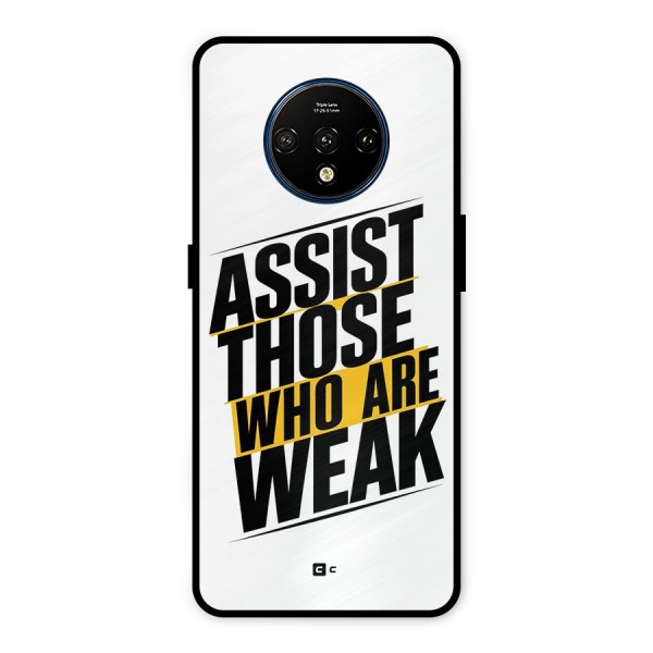 Assist Weak Metal Back Case for OnePlus 7T