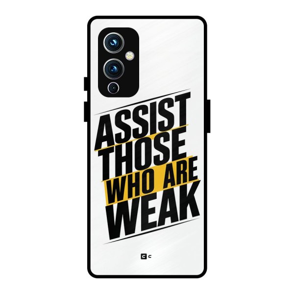 Assist Weak Metal Back Case for OnePlus 9