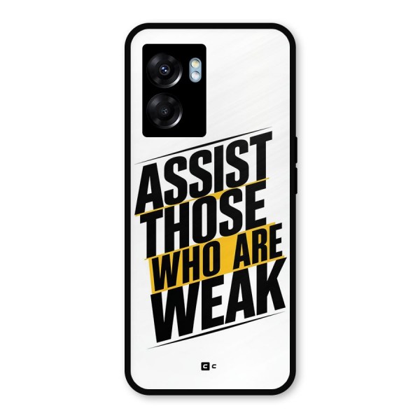 Assist Weak Metal Back Case for Oppo K10 (5G)