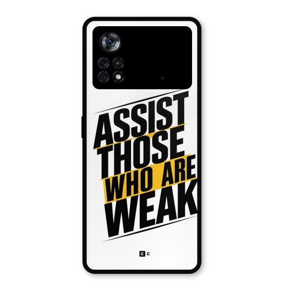 Assist Weak Metal Back Case for Poco X4 Pro 5G