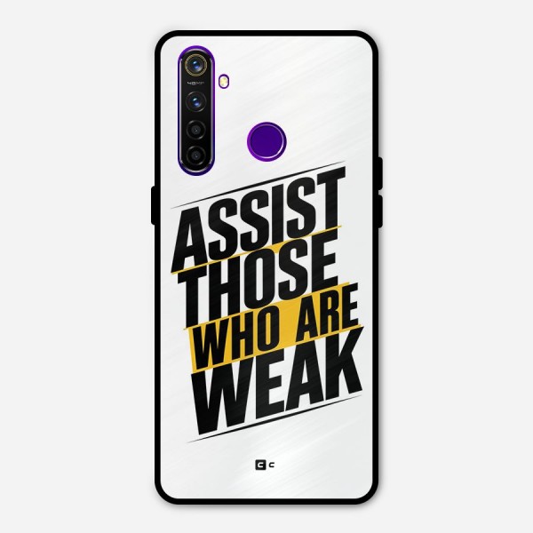 Assist Weak Metal Back Case for Realme 5 Pro