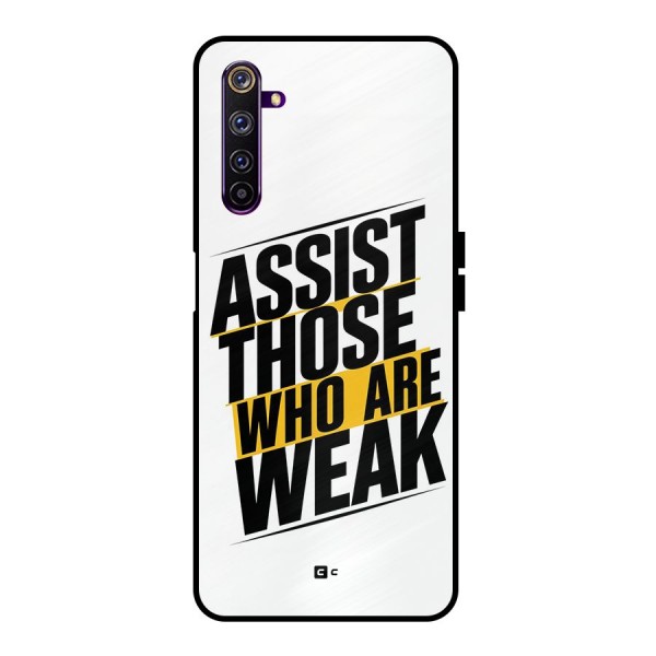 Assist Weak Metal Back Case for Realme 6 Pro