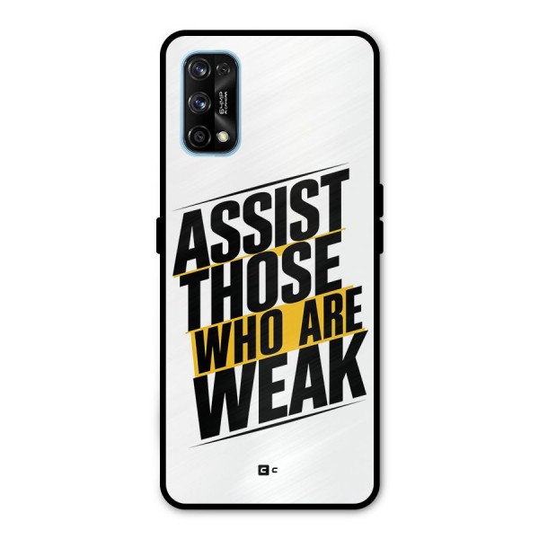 Assist Weak Metal Back Case for Realme 7 Pro