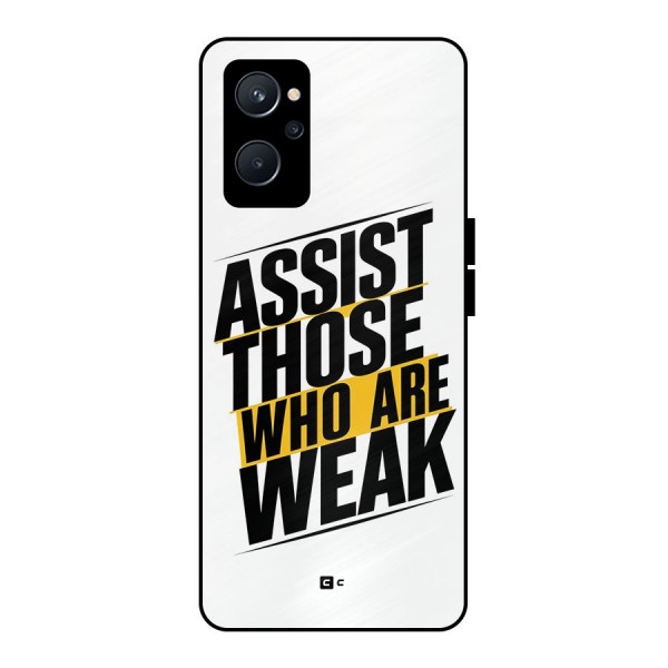 Assist Weak Metal Back Case for Realme 9i 5G