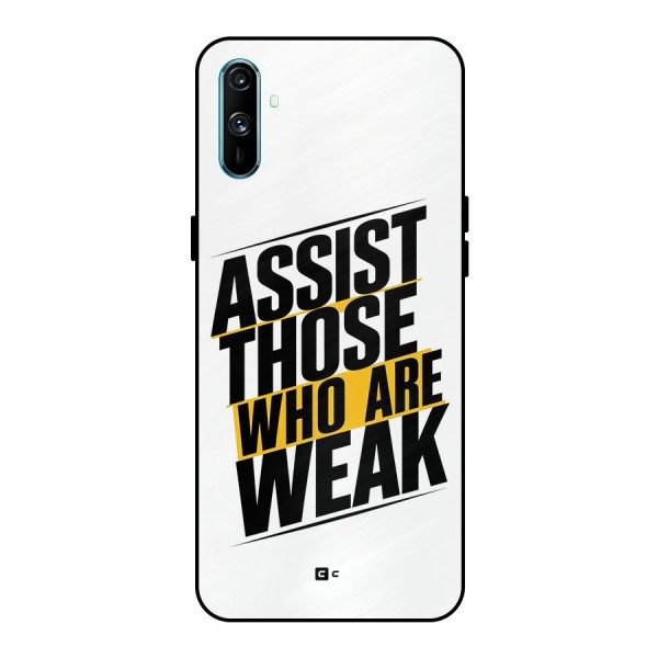 Assist Weak Metal Back Case for Realme C3