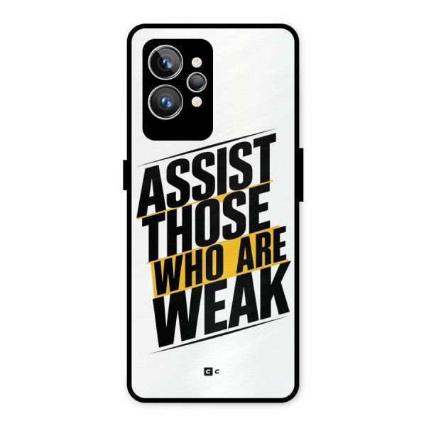 Assist Weak Metal Back Case for Realme GT2 Pro