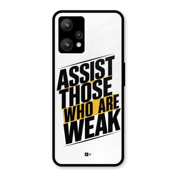 Assist Weak Metal Back Case for Realme Narzo 50 Pro