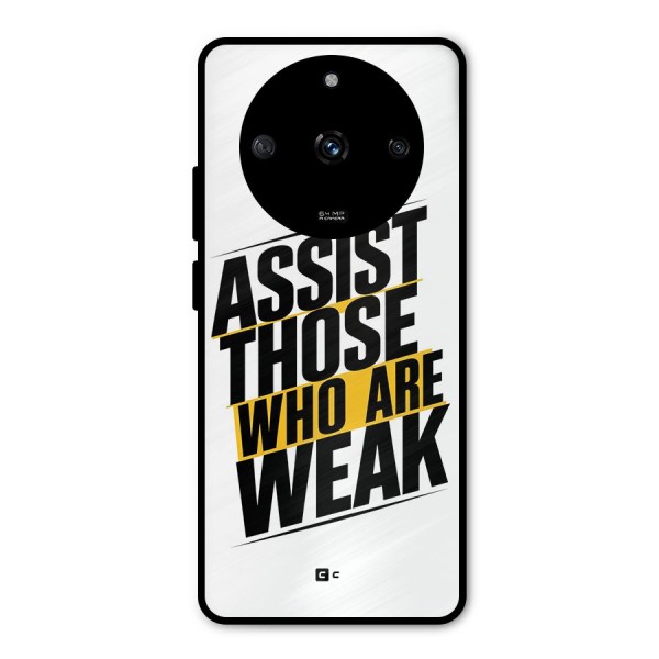 Assist Weak Metal Back Case for Realme Narzo 60 5G