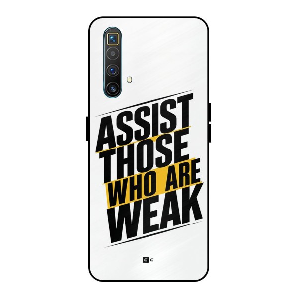 Assist Weak Metal Back Case for Realme X3 SuperZoom