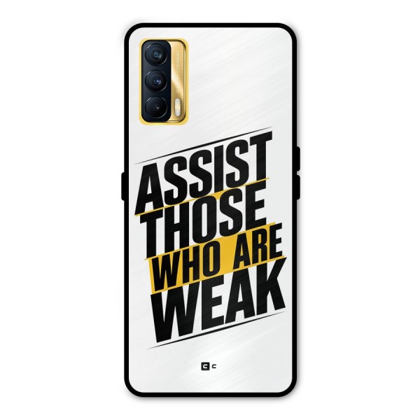 Assist Weak Metal Back Case for Realme X7