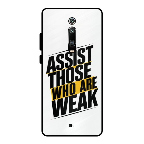 Assist Weak Metal Back Case for Redmi K20 Pro